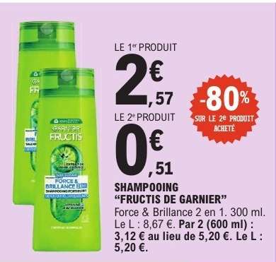 Shampooing 'Fructis de Garnier'