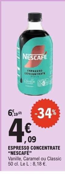 Espresso Concentrate NESCAFÉ