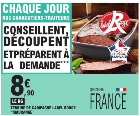 Terrine de Campagne Label Rouge 'Madrange'