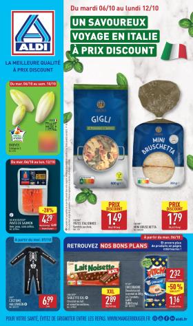 ALDI - Un savourex voyage en Italie à prix discount