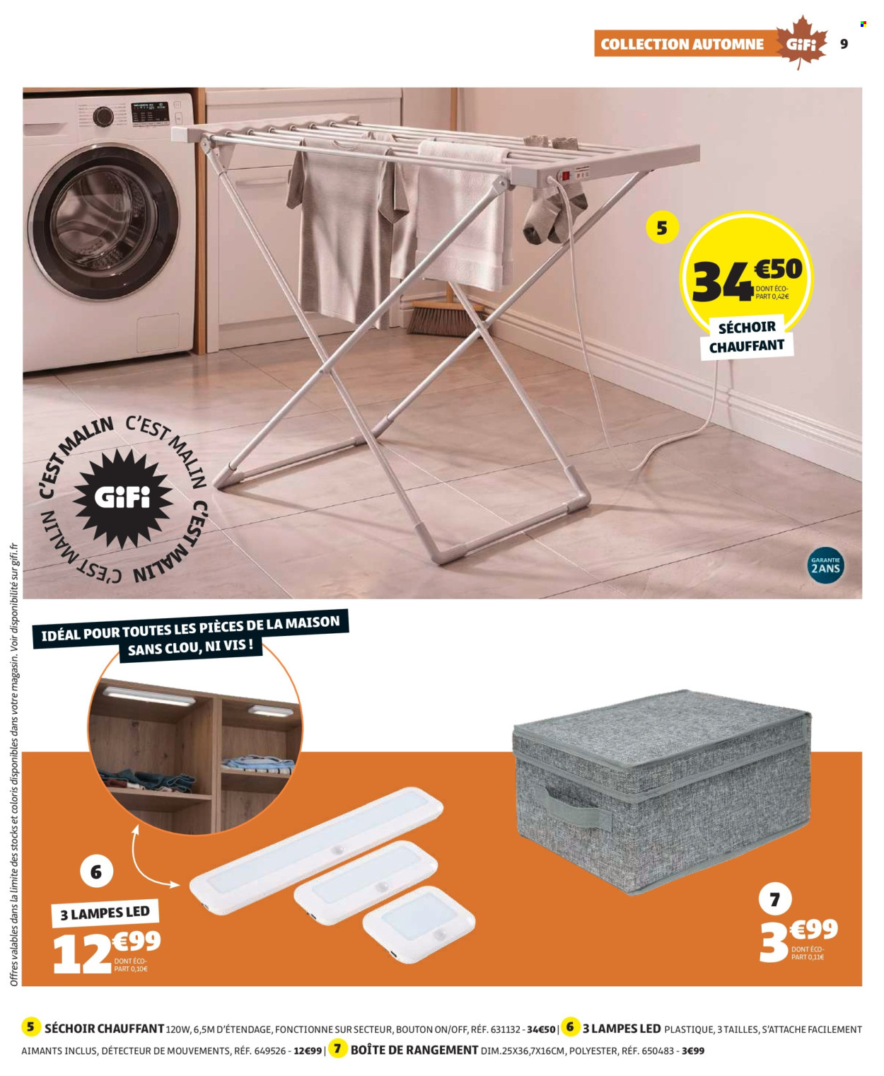 Catalogue GiFi - 29.09.2026 - 12.10.2026. Page 9