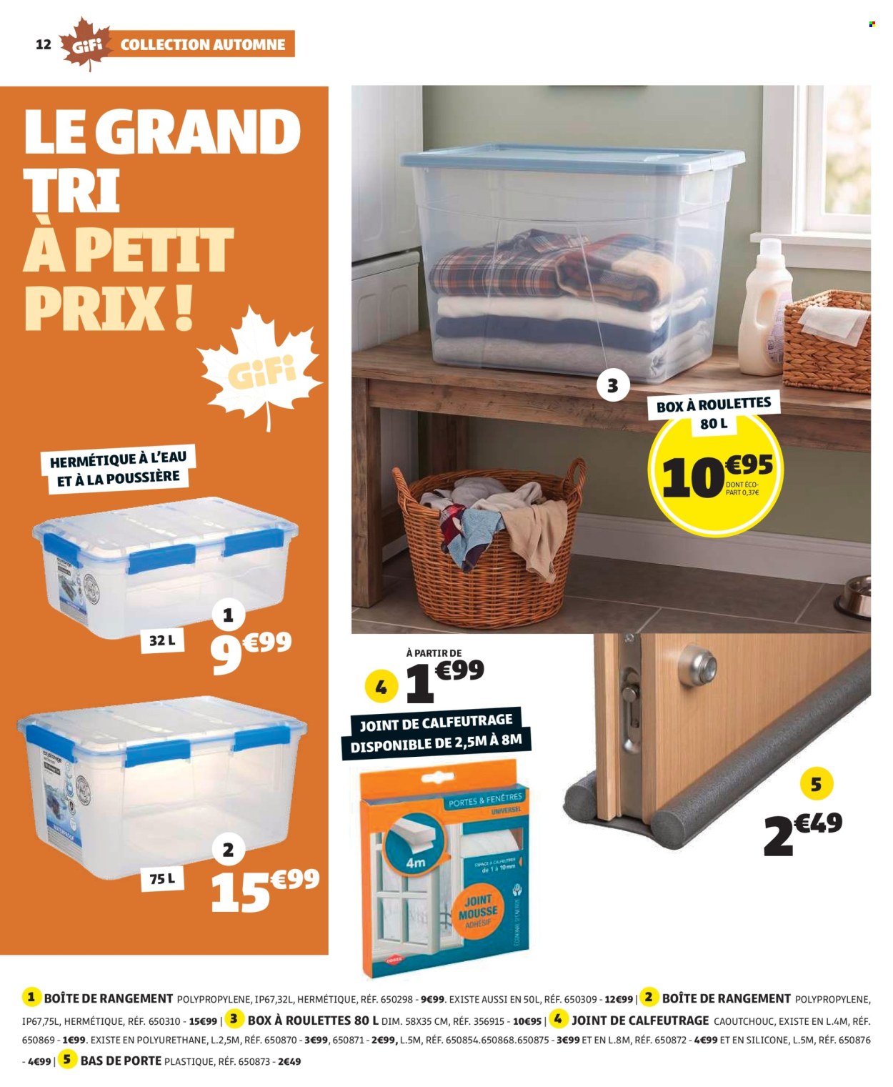 Catalogue GiFi - 29.09.2026 - 12.10.2026. Page 12