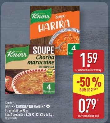SOUPE CHORBA OU HARIRA