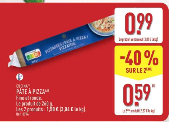 CUCINA PÂTE À PIZZA