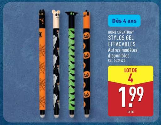 HOME CREATION® STYLOS GEL EFFACABLES