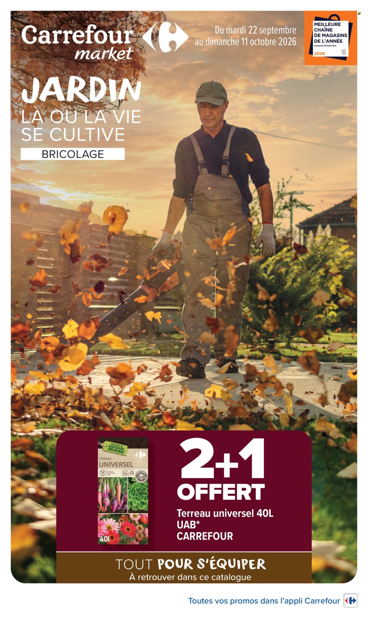 Catalogue Carrefour Market - 22.09.2026 - 11.10.2026. Page 1