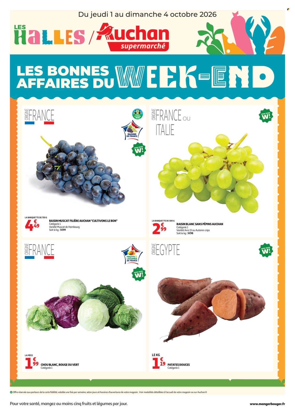 Catalogue Auchan - 01.10.2026 - 04.10.2026. Page 1