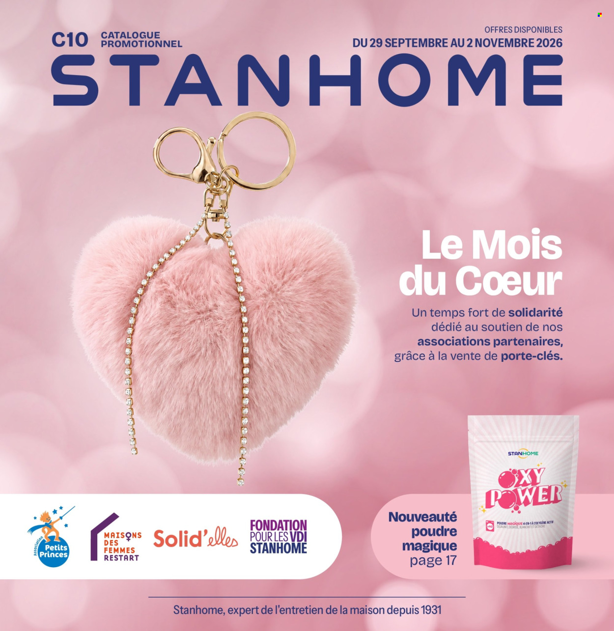 Catalogue Stanhome - 29.09.2026 - 02.11.2026. Page 1