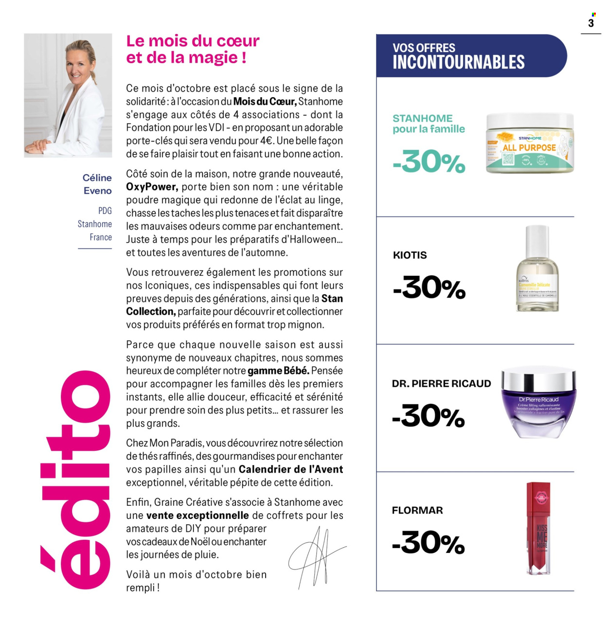 Catalogue Stanhome - 29.09.2026 - 02.11.2026. Page 3