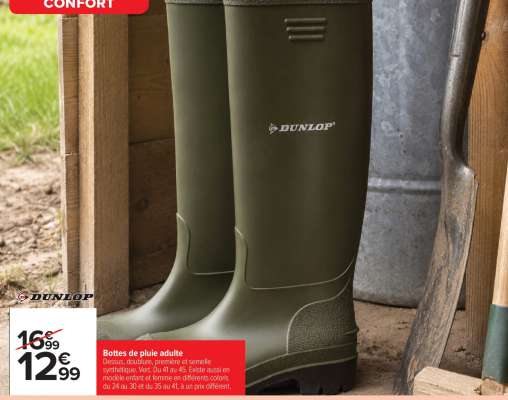 Bottes de pluie adulte