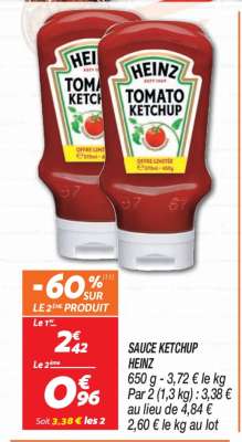 SAUCE KETCHUP HEINZ