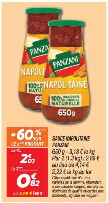 SAUCE NAPOLITAINE PANZANI