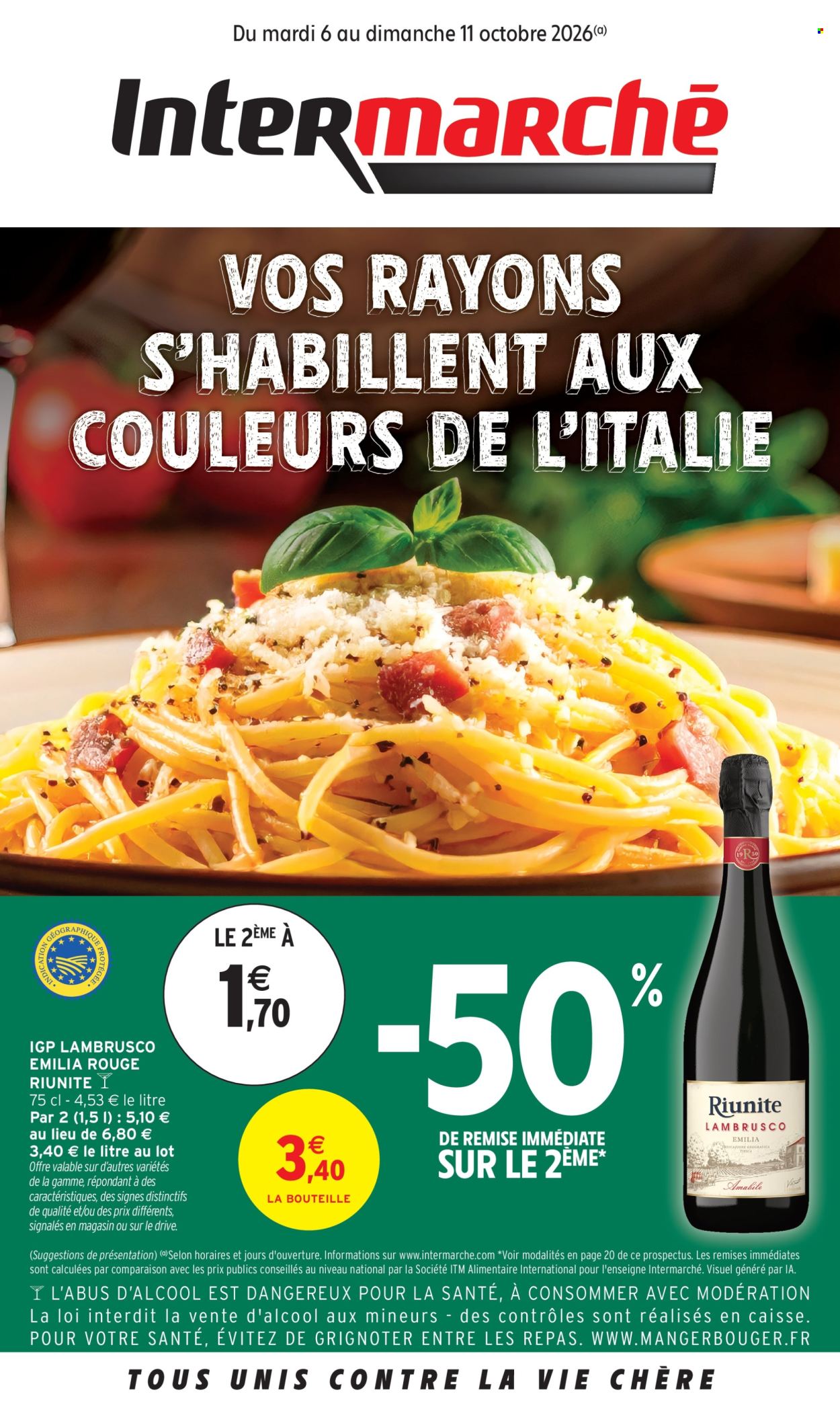 Catalogue Intermarché - 06.10.2026 - 11.10.2026. Page 1
