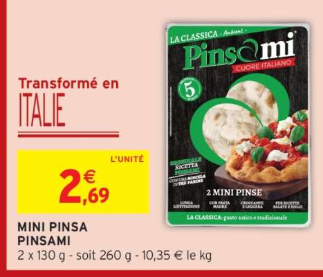 MINI PINSA PINSAMI