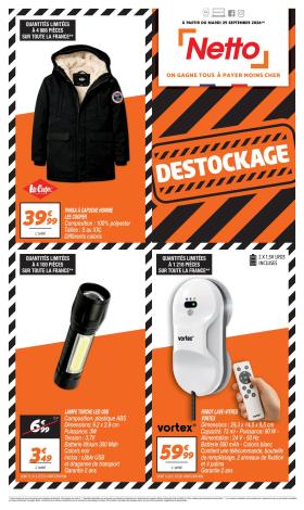 Netto - DESTOCKAGE OCTOBRE