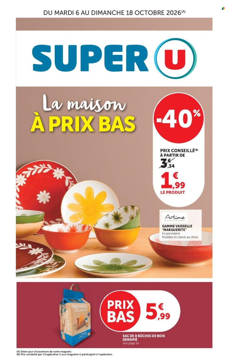 Catalogue SUPER U - 06.10.2026 - 18.10.2026. Page 1