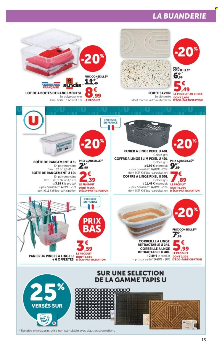 Catalogue SUPER U - 06.10.2026 - 18.10.2026. Page 13