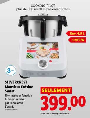 SilverCrest Monsieur Cuisine Smart