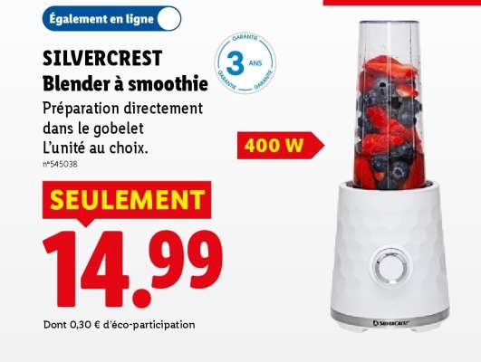 SilverCrest Blender à smoothie