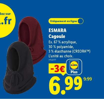 ESMARA Cagoule