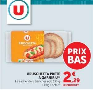 BRUSCHETTA PRETE A GARNIR U