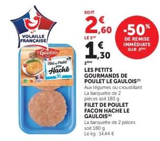 LES PETITS GOURMANDS DE POULET LE GAULOIS