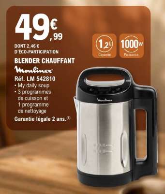 Blender Chauffant Moulinex