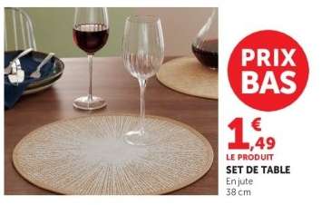 Set de table