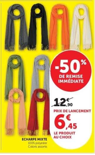 Echarpe Mixte