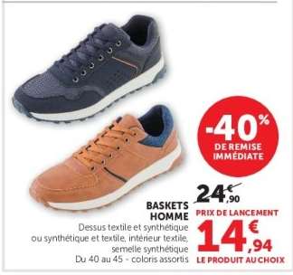 BASKETS HOMME