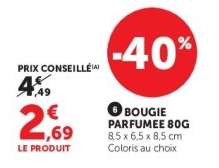 Bougie Parfumée 80G
