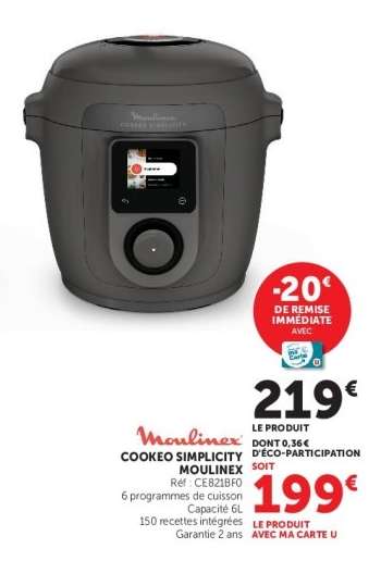 Cookeo Simplicity Moulinex