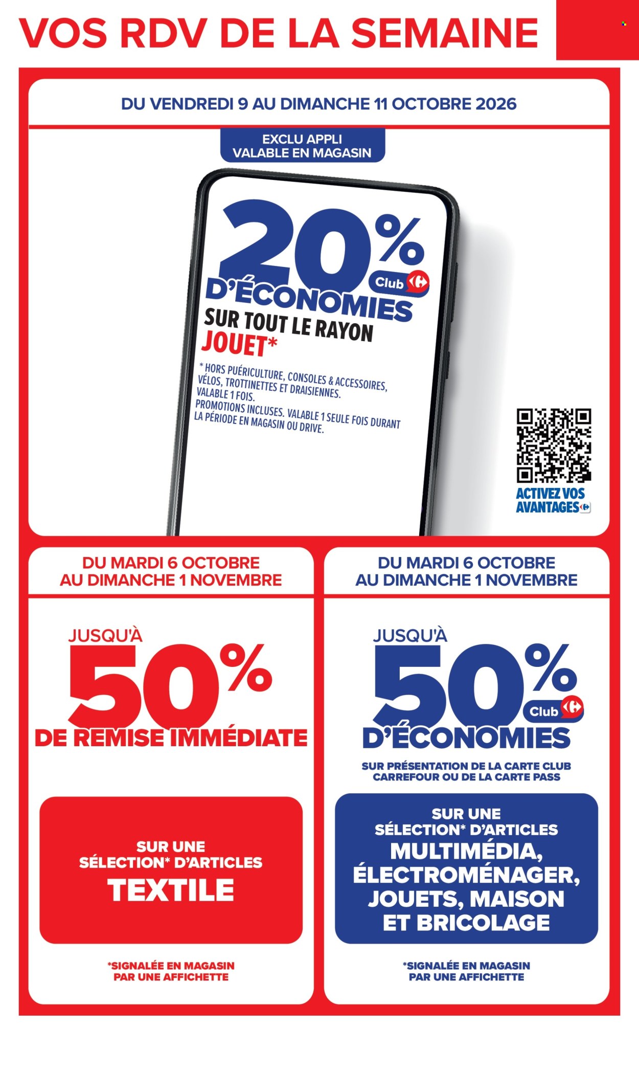 Catalogue Carrefour Hypermarchés - 06.10.2026 - 19.10.2026. Page 59