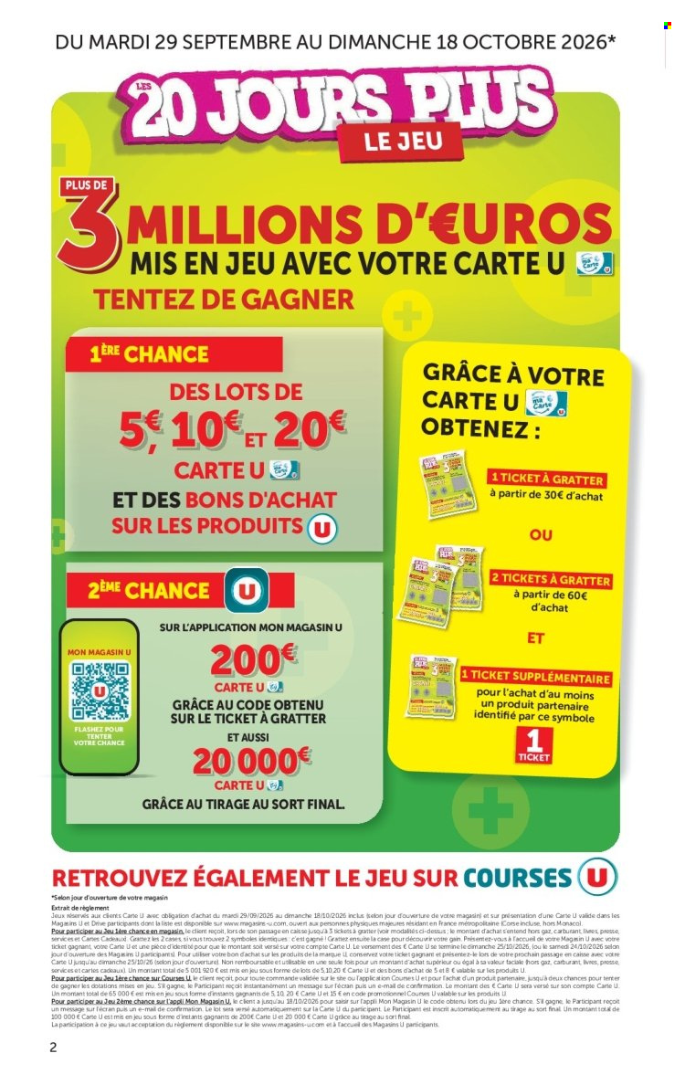 Catalogue SUPER U - 06.10.2026 - 18.10.2026. Page 2