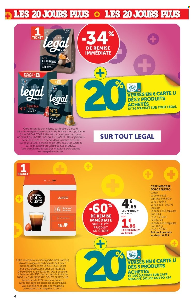 Catalogue SUPER U - 06.10.2026 - 18.10.2026. Page 4
