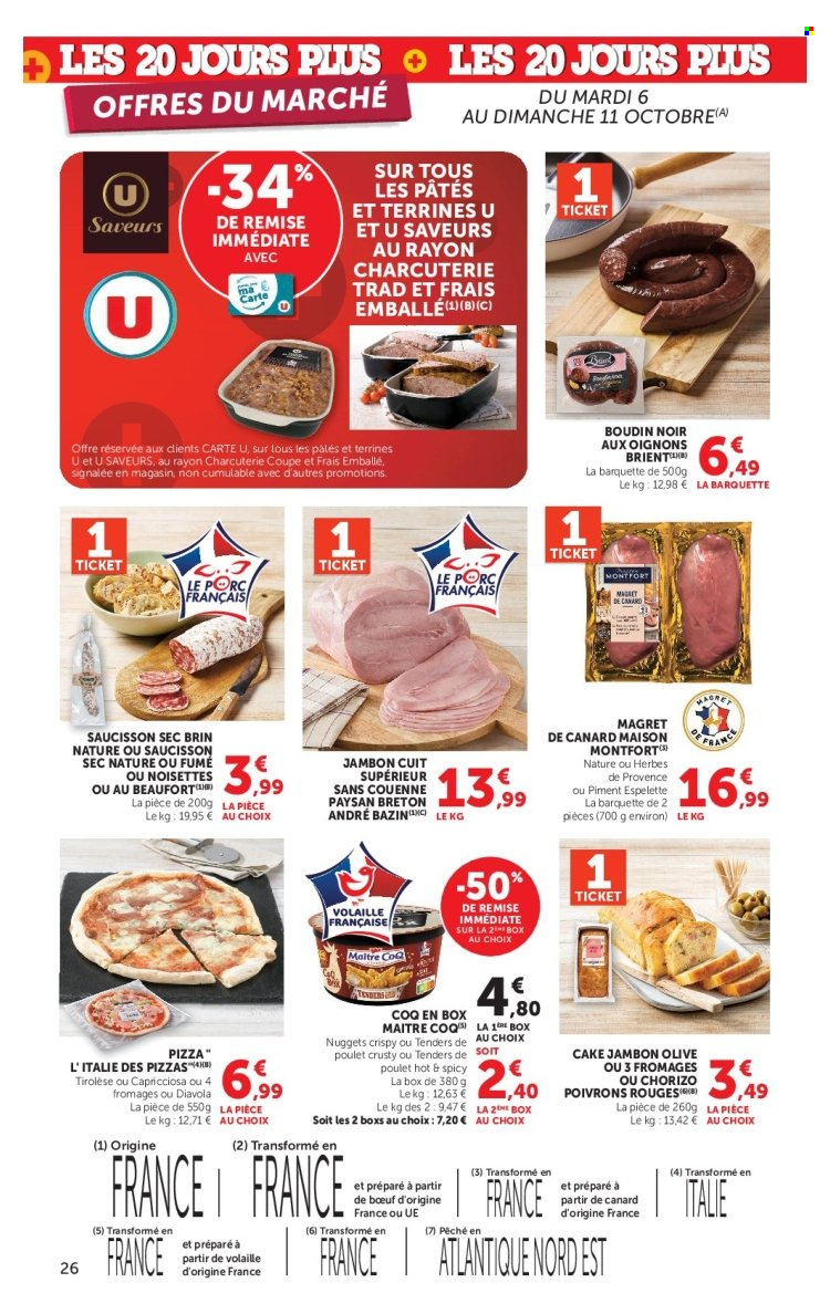 Catalogue SUPER U - 06.10.2026 - 18.10.2026. Page 26