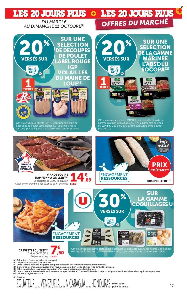 Catalogue SUPER U - 06.10.2026 - 18.10.2026. Page 27