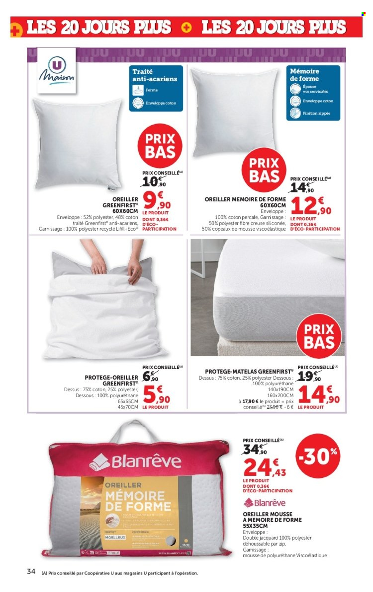 Catalogue SUPER U - 06.10.2026 - 18.10.2026. Page 34