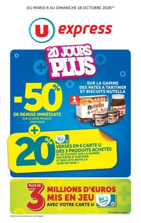 U express - Les prix bas de la semaine