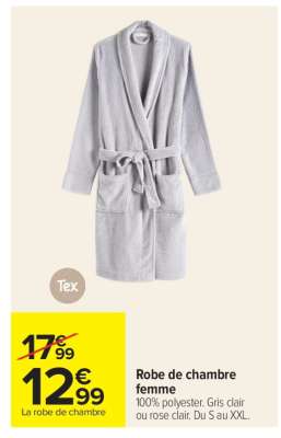 Robe de chambre femme