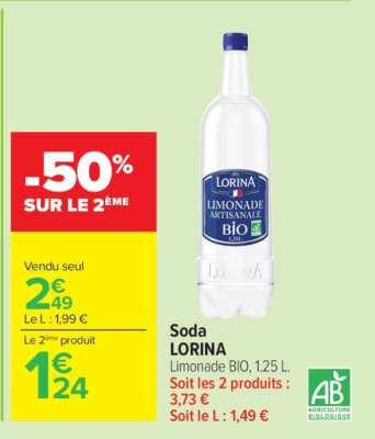 Soda LORINA