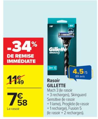 RASOIR "GILLETTE"