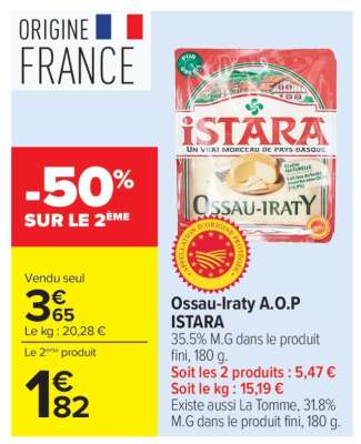 Ossau-Iraty A.O.P ISTARA