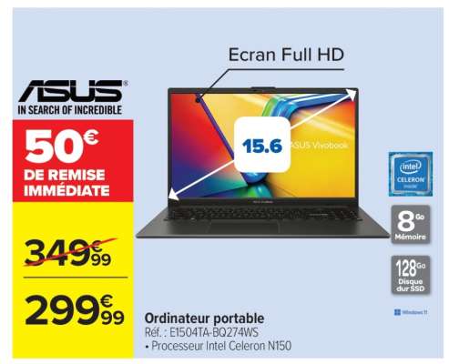 Ordinateur portable ASUS Vivobook