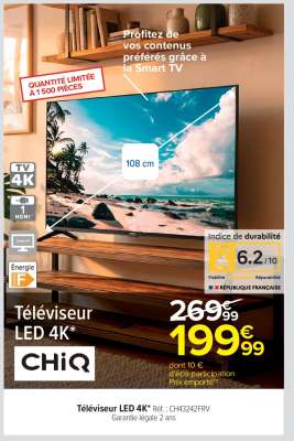 Téléviseur LED 4K CHiQ