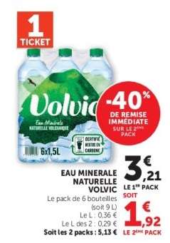 Eau Minérale Naturelle Volvic