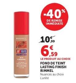 FOND DE TEINT LASTING FINISH RIMMEL