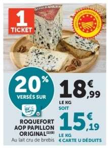 ROQUEFORT AOP PAPILLON ORIGINAL