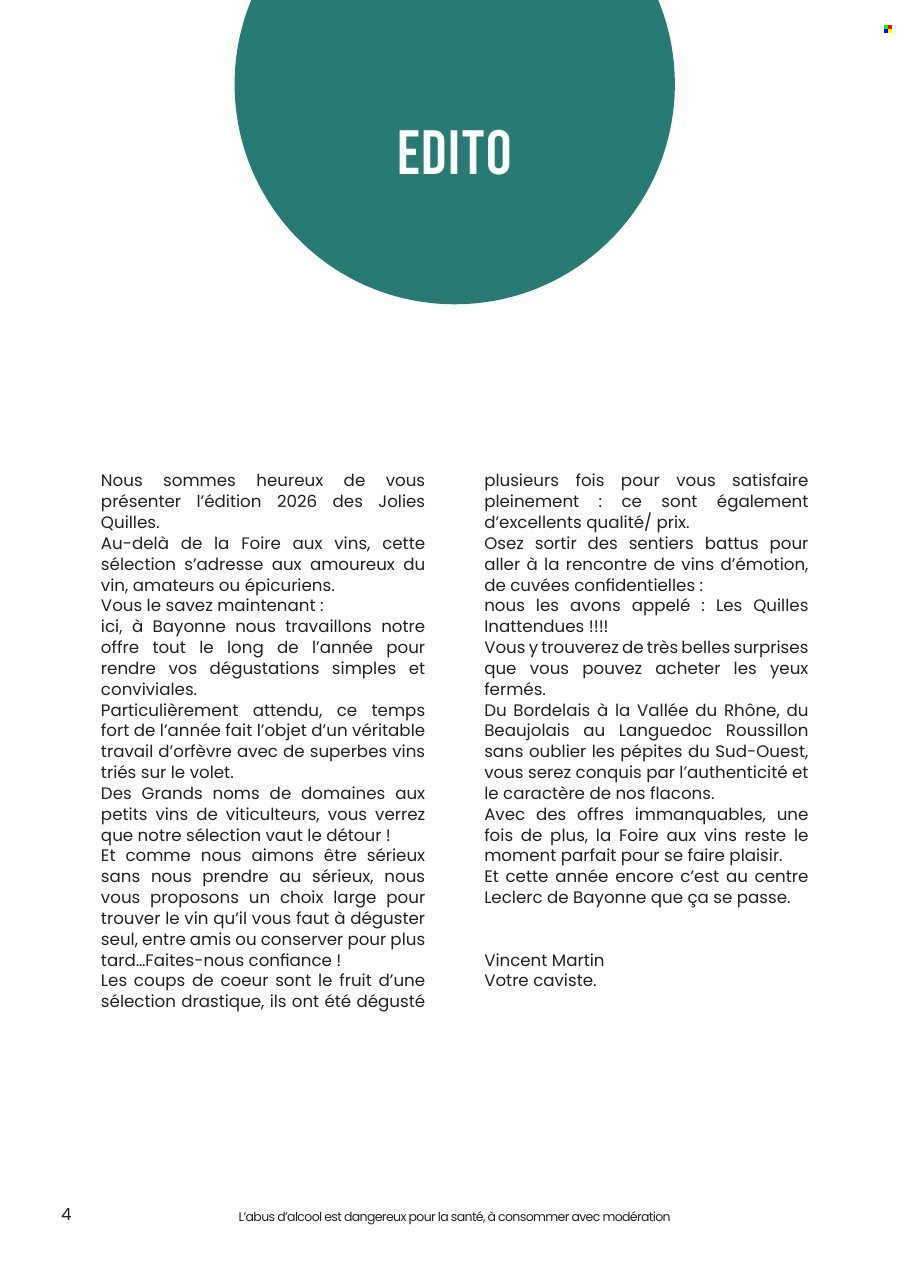Catalogue E.Leclerc - 29.09.2026 - 10.10.2026. Page 4