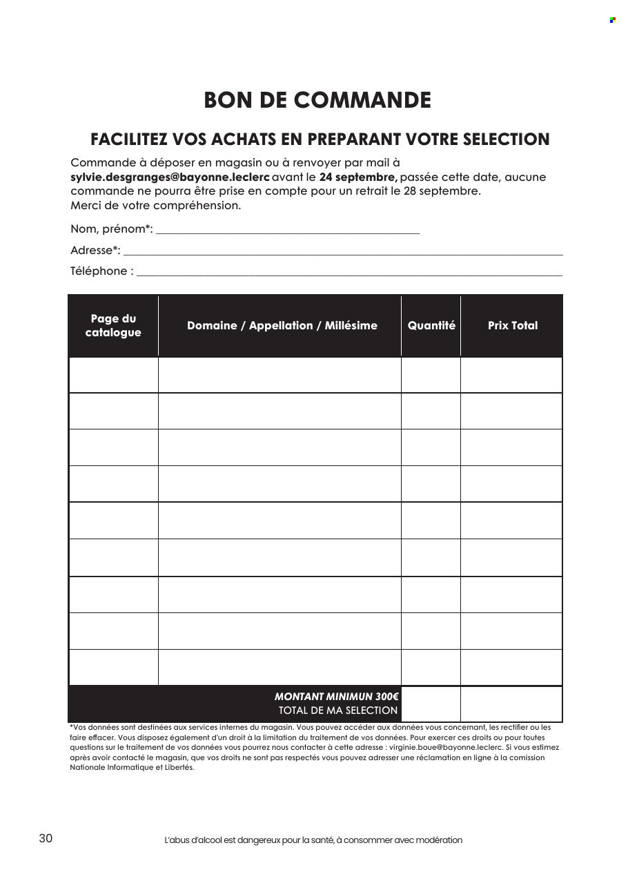 Catalogue E.Leclerc - 29.09.2026 - 10.10.2026. Page 30